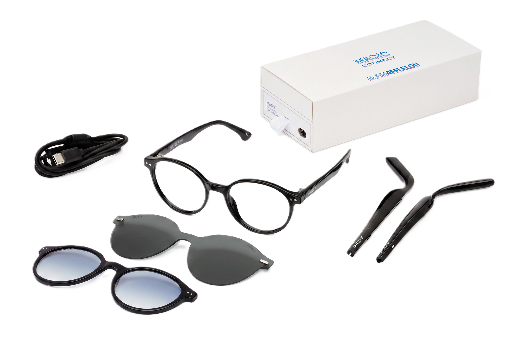 Lunettes de vue AFFLELOU MAGIC CONNECT PULSE EM516 GR01 4821