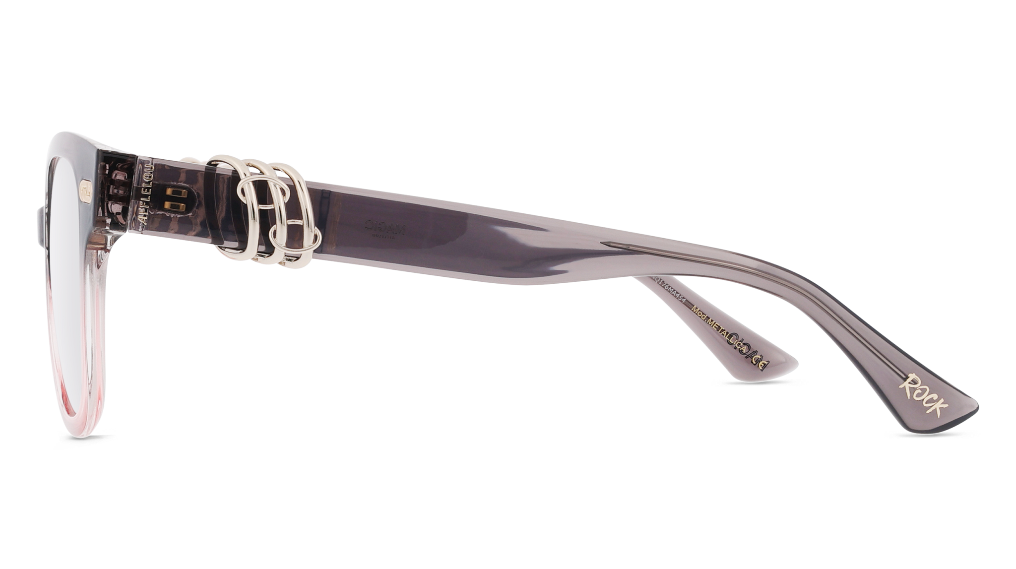 Lunettes de vue AFFLELOU METALLICA XM492 GYPK 5119