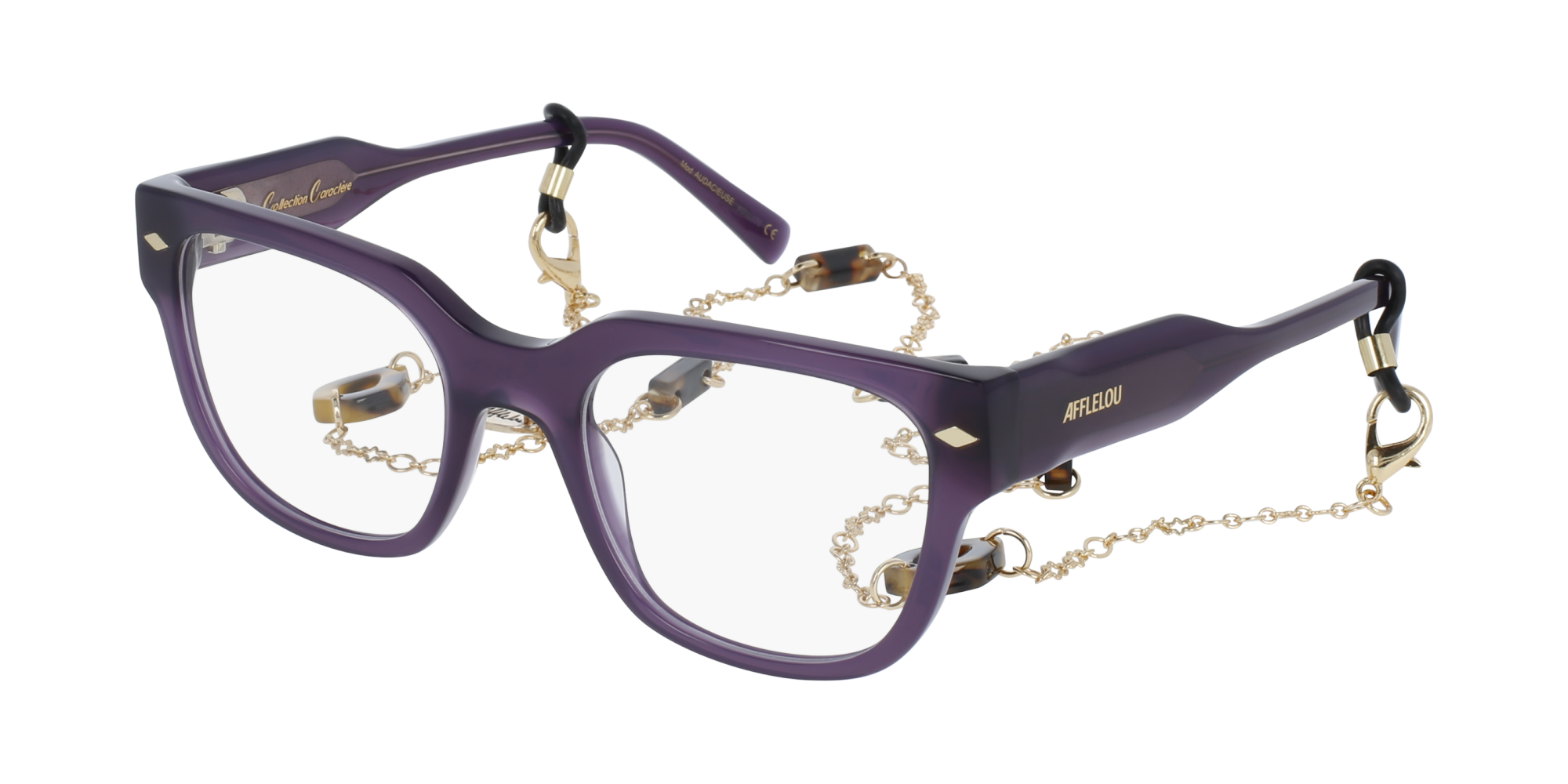 Lunettes de vue AFFLELOU CARACTÈRES AUDACIEUSE CM217 PU01 5221