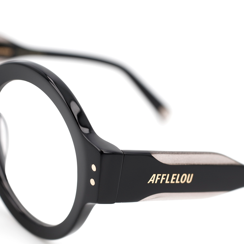Lunettes de vue AFFLELOU CARACTÈRES DIPLOMATE CM326 BKGD 4524
