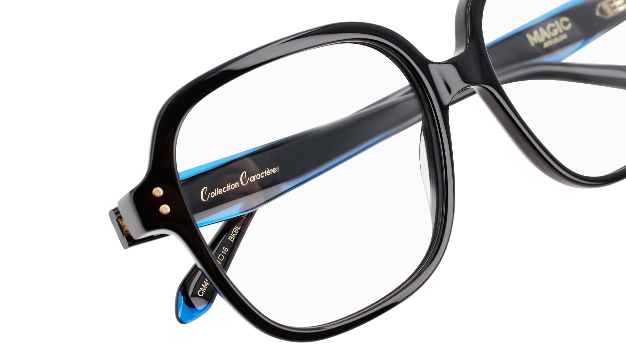 Lunettes de vue AFFLELOU CARACTÈRES GÉNÉREUSE CM495 BKBL 5416